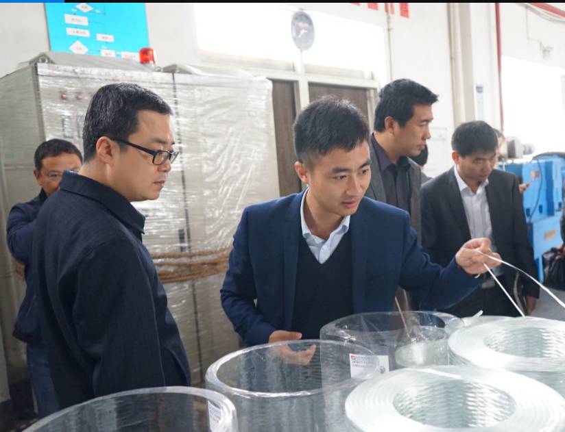 江苏科技考察团莅临腾飞工程塑料有限公司参观考察！